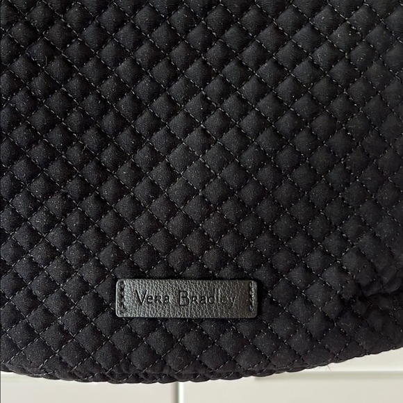 Vera Bradley Chic Black microfiber Shoulder Bag - Picture 2 of 10